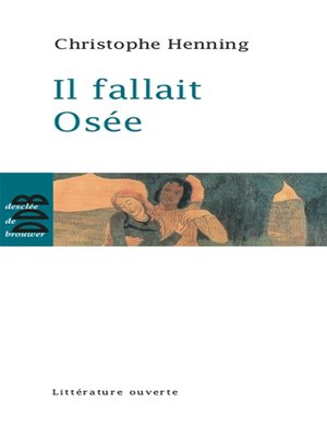 cover image of Il fallait Osée